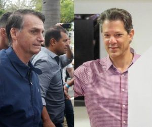 Jair Bolsonaro e Fernando Haddad disputam segundo turno
