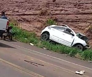 Acidente envolvendo carro com placa de Floriano, é registrado no Maranhão