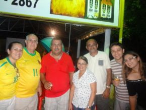 Jogo Brasil x Espanha faz torcedores vibrarem em Floriano