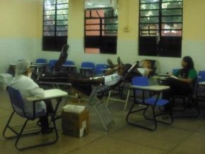 Hemocentro de Floriano realizou campanha para doação de sangue na UFPI