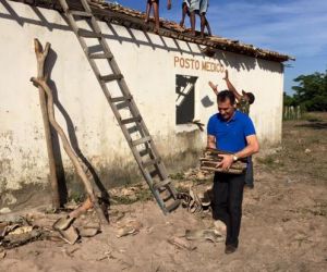 Prefeito Gilberto Júnior participa de mutirão na zona rural