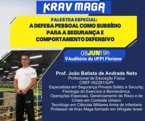 UFPI de Floriano sedia palestra sobre defesa pessoal israelense