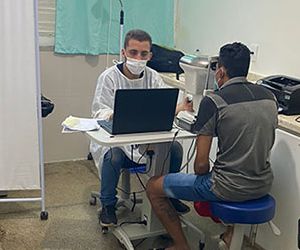 Sesapi realiza triagem em pacientes do mutirão de cirurgia de catarata no Piauí