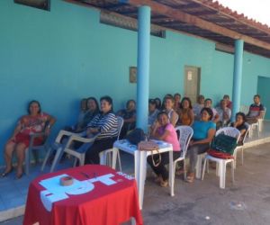 Floriano sedia capacitação de lideranças sindicais do SINTE