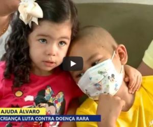 Câncer volta pela 3ª vez e família pede ajuda para transplante em criança