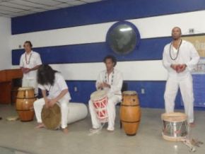 Alabê Ôni realizou abertura de concertos do Sonora Brasil em Floriano