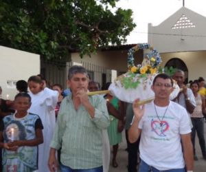 Procissão e missa encerraram o festejo de Nossa Senhora das Mercês em Floriano