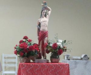 Iniciado os festejos de São Sebastião no bairro Tiberão