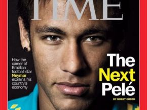 Após polêmica, Neymar é chamado de 'novo Pelé' na capa da 'Time'