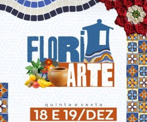 FLORIARTE movimenta a Praça Dr. Sebastião Martins com artesanato, cultura e gastronomia