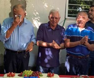 Com Themístocles, Dr. Pessoa chora em aniversário em abrigo de idosos