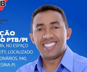 Convenção do PTB homologa candidatura de Joel Rodrigues a Deputado Estadual