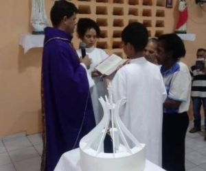 Paróquia de São Raimundo Nonato recebe imagem de Nossa Senhora Aparecida