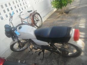 PM apreende moto suspeita de ser produto de furto em Floriano