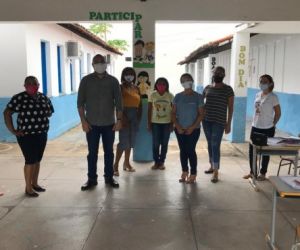Secretário de Educação realiza visita técnica em escolas municipais