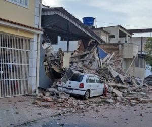 Jovem de 23 anos morre em desabamento de prédio em Nilópolis, no RJ