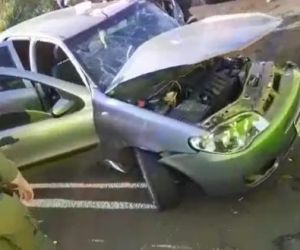 Sete pessoas ficam feridas durante colisão entre dois carros e um caminhão na PI-130, em Teresina