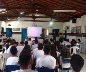 Polícia Civil realiza palestra sobre disciplina em escola de Barão de Grajaú
