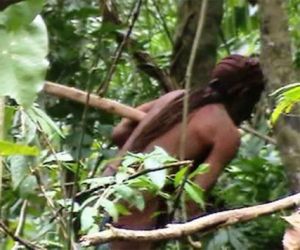 Funai divulga imagens de índio isolado na Amazônia