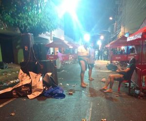 Três pessoas são baleadas em prévia carnavalesca no Centro de Teresina