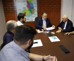Themístocles Filho (MDB) trata de Saúde para municípios com Florentino Neto