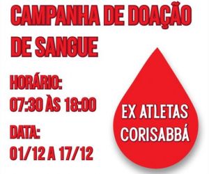 Ex-jogadores do Corisabbá se unem em prol de campanha de doação de sangue em Floriano