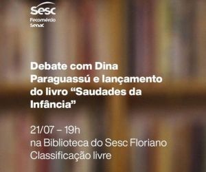 Poetisa Dina Paraguassú vai participar do debate "De frente com escritor", do Sesc Floriano