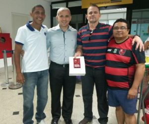 PC Schardong chega a Teresina e será apresentado na tarde desta segunda