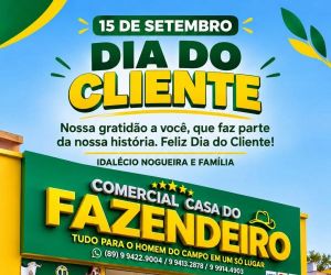 Casa do Fazendeiro celebra o Dia do Cliente com gratidão e variedade de produtos em Barão de Grajaú