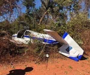 Áudio: piloto pediu resgate antes de fazer pouso forçado