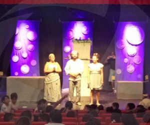 Palco Giratório apresentou o espetáculo "Nu Escuro" no teatro Maria Bonita em Floriano