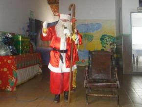 Papai Noel participou de confraternização de Natal na APAE de Floriano