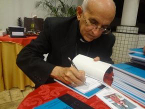 Jantar e lançamento de livro celebraram 80 anos de D. Augusto Rocha em Floriano