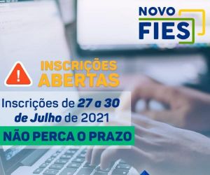 Faesf oferta vagas para o Novo Fies
