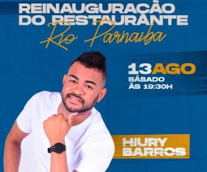 Restaurante Rio Parnaíba em Floriano, será reinaugurado neste sábado (13)