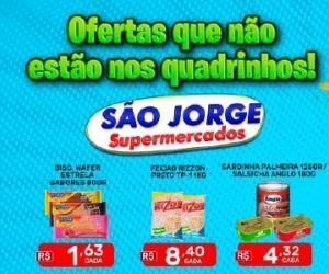 Confira as ofertas da semana do São Jorge Supermercados