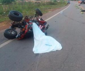 Homem morre após quadriciclo capotar na BR-343