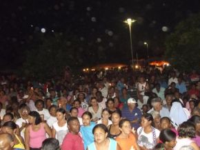 Procissão de encerramento do festejo de Nossa Srª da Guia