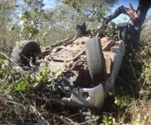 Buraco na pista provoca grave acidente na BR-343