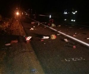 Colisão entre caminhão e SW4 deixa 5 mortos na BR-316
