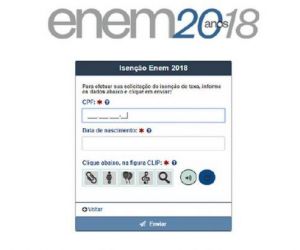 Prazo para pedido de isenção da taxa de inscrição do Enem 2018 é ampliado