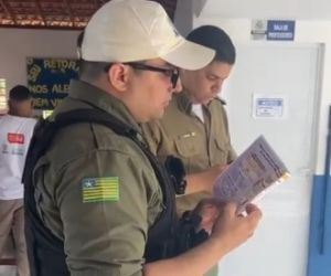 Polícia Militar visita escolas de Floriano para conscientizar sobre abuso e exploração sexual