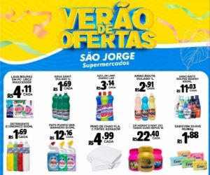 Confira o "Verão de Ofertas" do São Jorge Supermercados