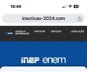 Golpistas usam página falsa do Enem para roubar dinheiro da inscrição