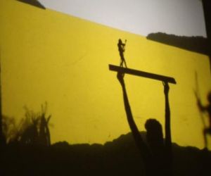 Teatro de sombras 'O Pássaro do Sol' foi atração em Floriano