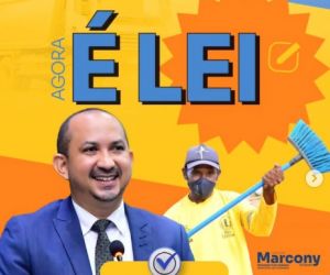 Ver. Marcony Alisson destaca valorização dos garis em Floriano e reforça compromisso com a categoria