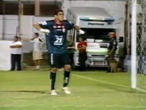 Goleiro do Piauí se machuca e vira destaque no 'Esporte Espetacular'