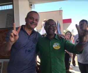 Valter Alencar visita Floriano terra natal de seu vice Raimundo Filho