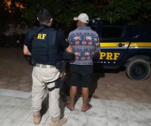 Polícia cumpre mandado e prende homicida na BR 135