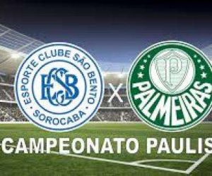 Federação confirma São Bento x Palmeiras quarta à noite em Volta Redonda